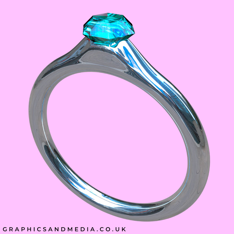 3D Concept Jewellery Design and Animation for promotional product deisgn