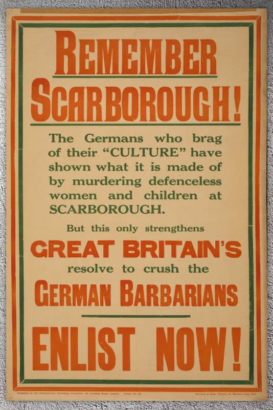 Remember Scarborough Enlist Now